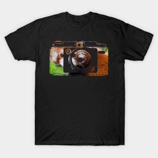 Retro Camera AOP Body T-Shirt